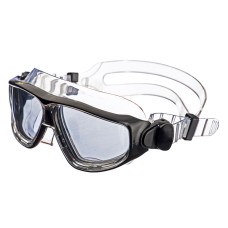 Плавательные очки-полумаска ist argo, прозрачный силикон, зеркальные линзы
